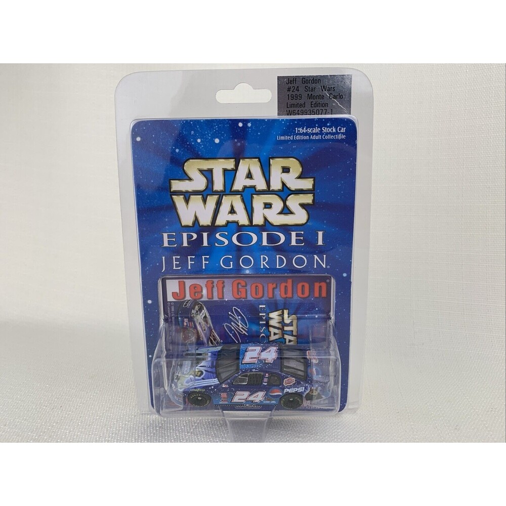 Jeff Gordon Action 1:64 1999 #24 Star Wars Episode 1‎ Pepsi Monte Carlo Nascar